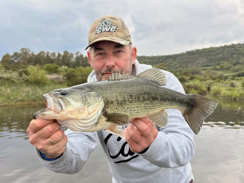 grote blackbass voor Lex Peters